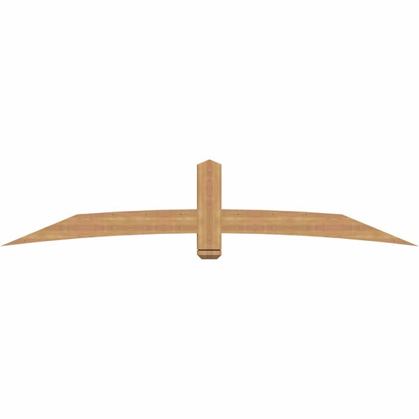 Ekena Millwork Bellingham Timber Gable Bracket, Western Red Cedar, 96"W x 20"H x 3 1/2"D x 5 1/2"F, 5/12 Pitch GBW096X20X0406BEL00SWR - main